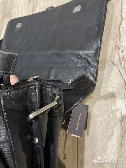 Сумка портфель мужская натуральная кожа новая