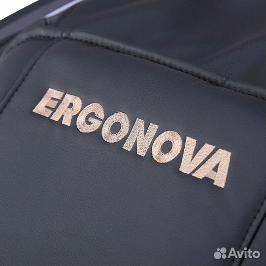 Массажное кресло Ergonova Chronos Silver Black