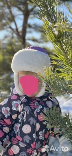 Шапка-ушанка зимняя