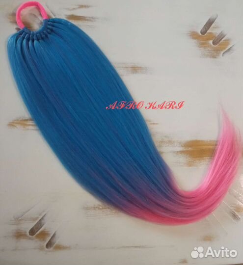 Афрохвост на резинке