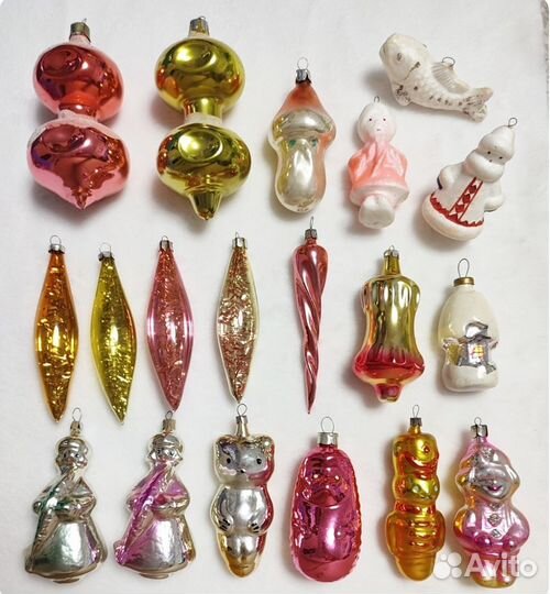 Елочные игрушки СССР