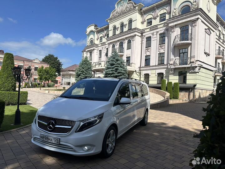 Трансфер, встреча в аэропорту Мерседеc V class