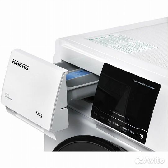Стиральная машина hiberg i-DDQ6-612 W