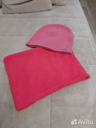 Комплект шапка и снуд