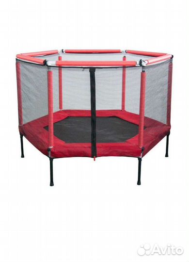 Батут каркасный с защитной сеткой