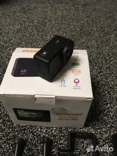 Экшн камера digma 850 регистратор