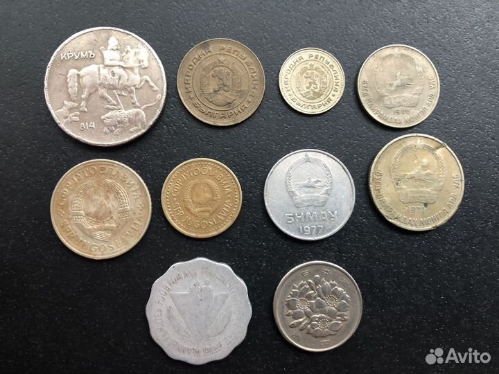 Колекция монет разных стран