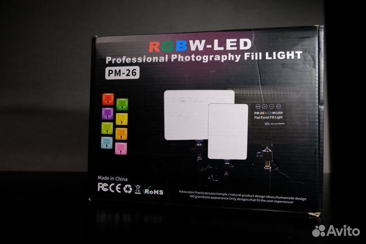Видеосвет Rgb W-Led PM-26
