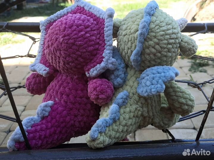 Вязаные игрушки ручной работы