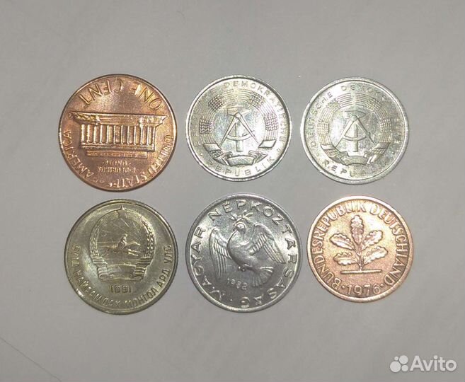 Монеты из разных стран