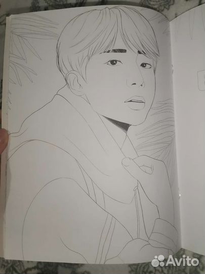 Раскраска BTS