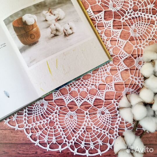 Ажурная салфетка крючком кружево