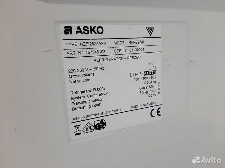 Воздуховод морозильной камеры 184432 для холодильн