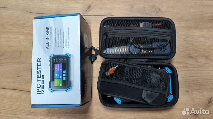 Тестер видеонаблюдения Монитор 8MP AHD IP hdmi