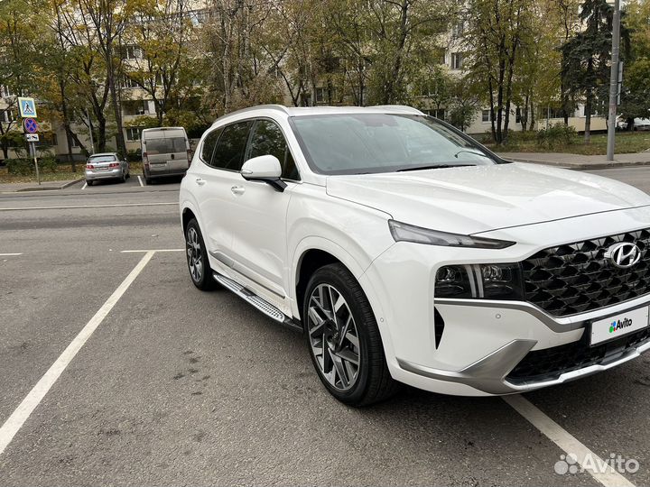 Hyundai Santa Fe 2.2 AMT, 2021, 28 000 км