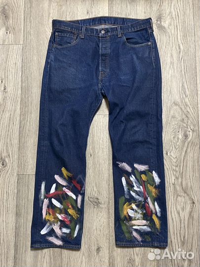 Джинсы Levi's 501 painted