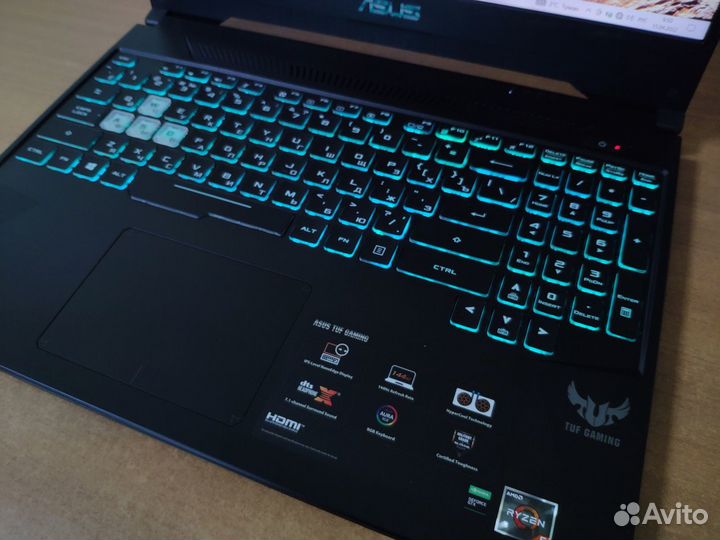 Игровой ноутбук с гарантией / Asus / как новый