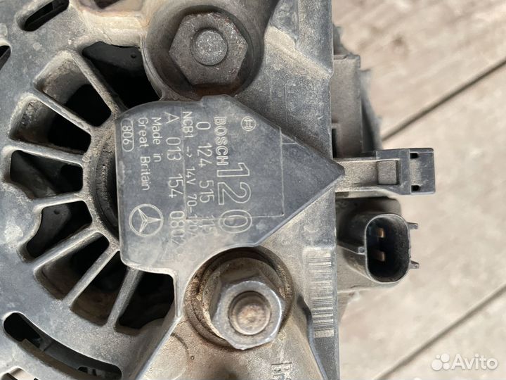 Генератор jeep wj 2.7 bosch