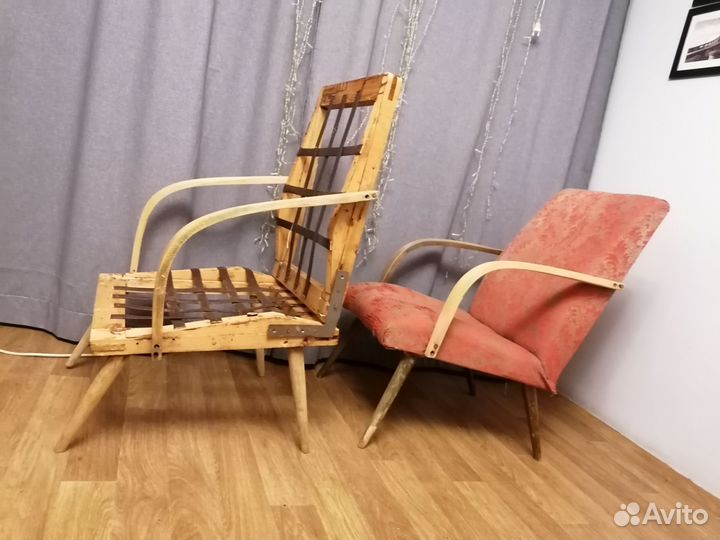 2 кресла Mid Century Modern