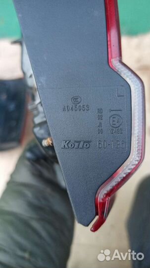 Фонарь левый Toyota Land Cruiser 200