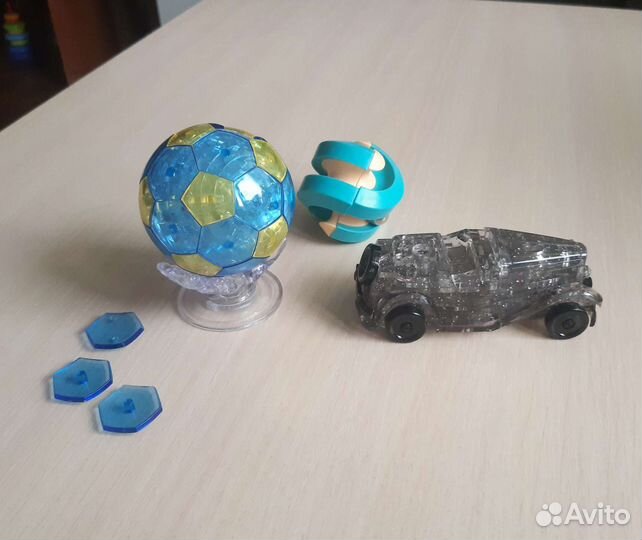 Головоломка, 3d пазл пакетом