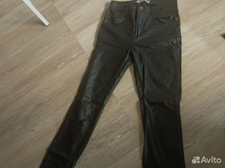 Штаны кожаные