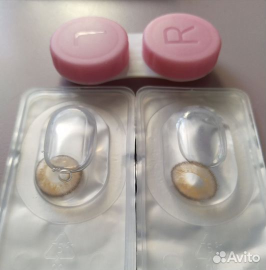 Линзы контактные цветные