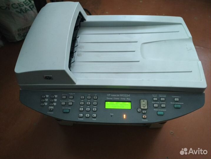 Мфу лазерное hp laserjet m1522nf