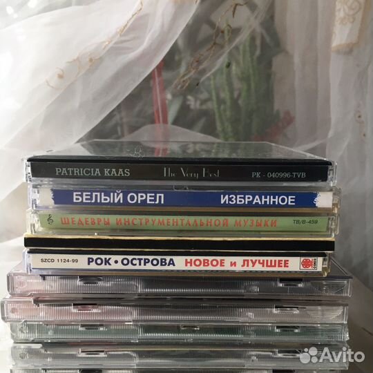 CD диски поп групп 90х