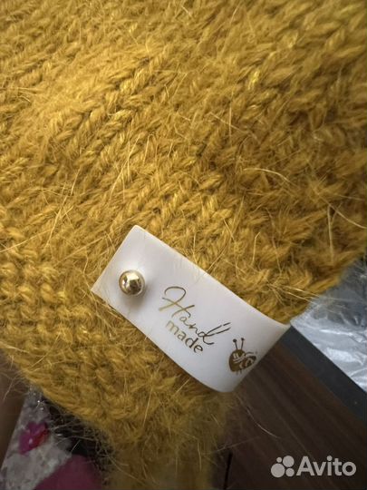 Деткая шапка из ангоры