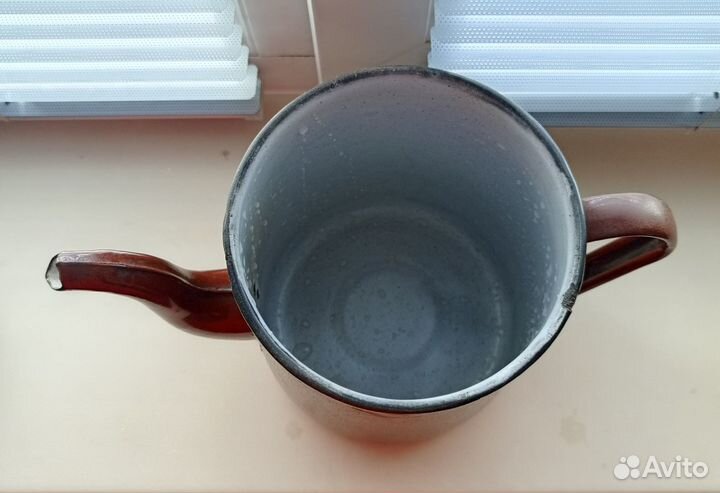 Чайник эмалированный СССР