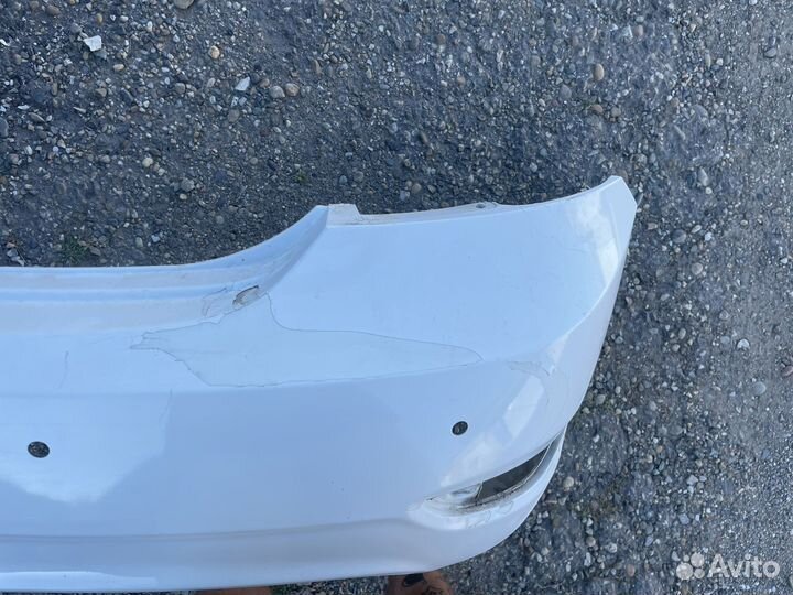 Задний бампер hyundai solaris