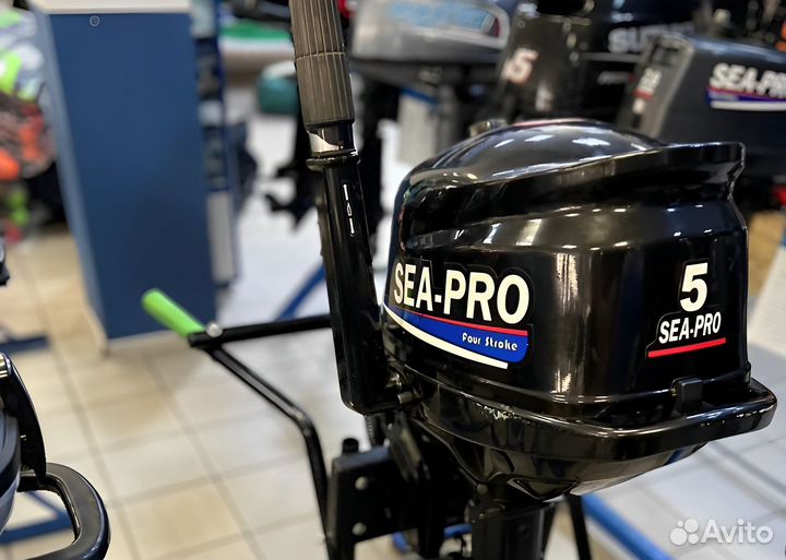 Лодочный мотор Sea-Pro F5 Б/У