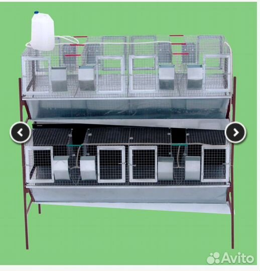 Клетка для кроликов 12 секций