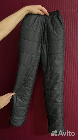 Брюки утепленные для девочки