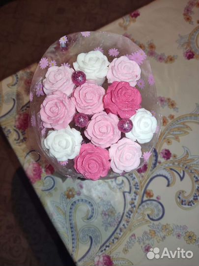 Мыло ручной работы букеты