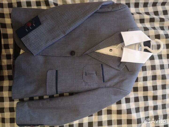 Пиджак для мальчика 122 128