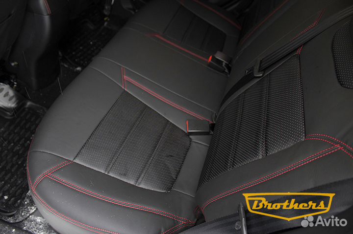 Премиум чехлы уровня перетяжки для Changan CS 35