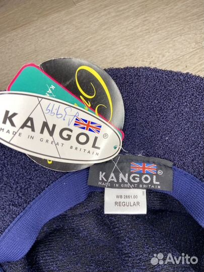 Панама Kangol темно синяя made in England