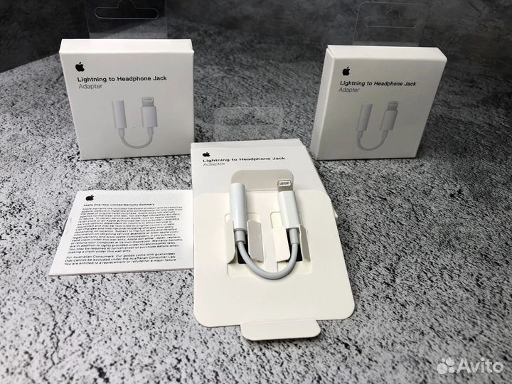 Переходник для айфона и с миниджека на лайтнинг