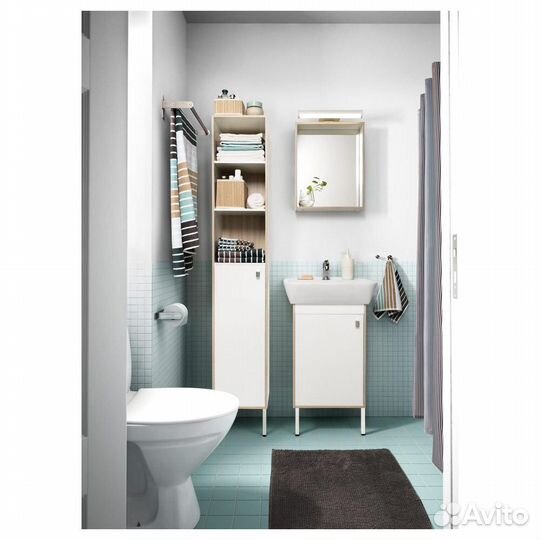 Шкаф высокий в ванную Тинген Икеа / Tyngen IKEA