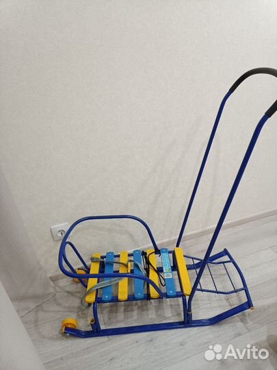 Новые санки Тимка 5 комфорт