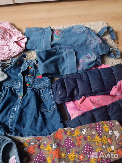Детские вещи пакетом для девочек 98 104