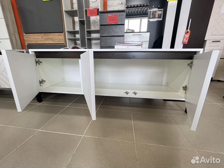 Тумба тв Аллиум-2 (Лофт белый) мекко слон