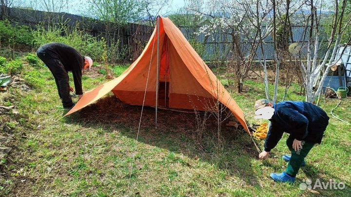 Палатка времён СССР польская
