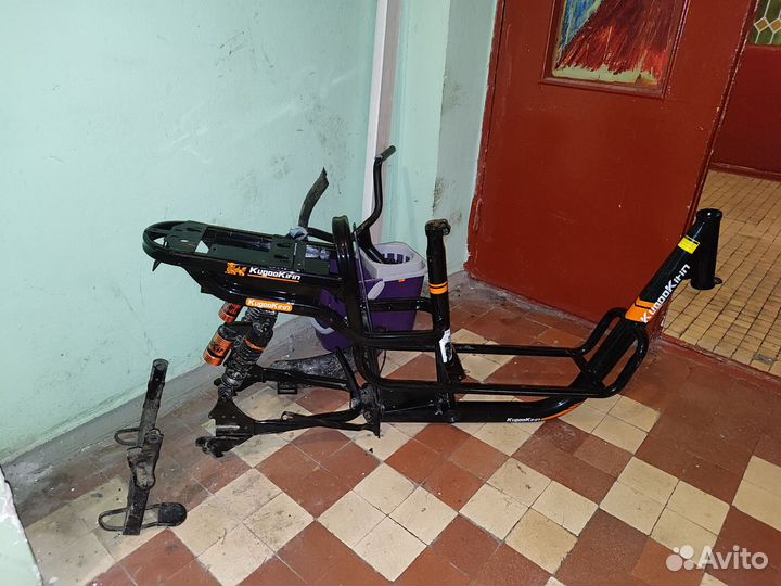 Рама для электровелосипеда монстр