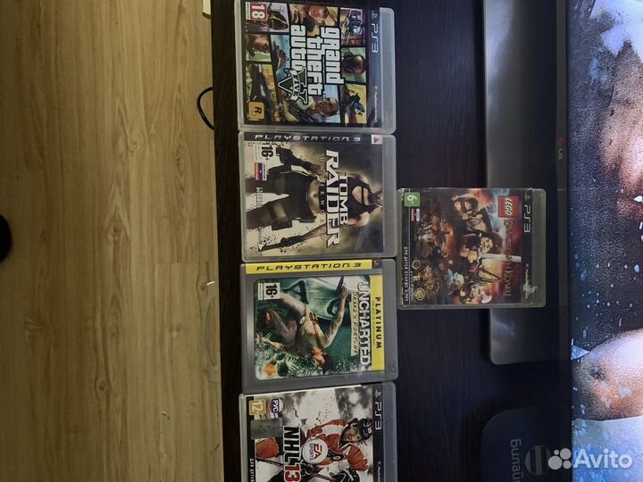 Игровая приставка ps3 slim прошитая