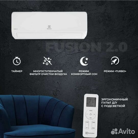 Сплит-система Electrolux Fusion