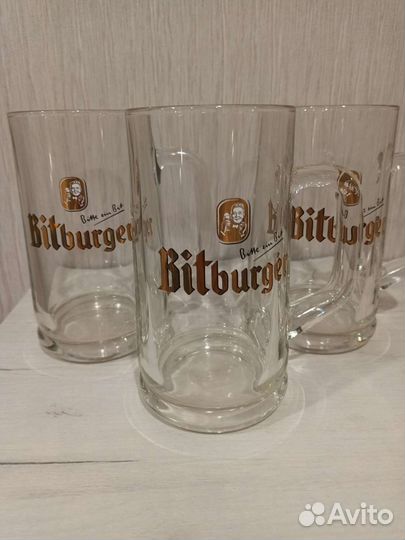 Три пивных кружки