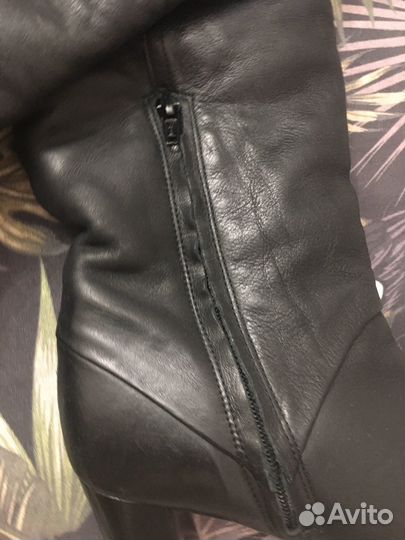 Сапоги женские натуральная кожа 39 размер